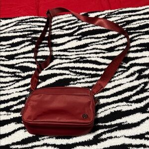 Lululemon Athletica Red Crossbody Bag